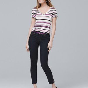 WHBM MID-RISE CROP JEGGINGS SZ 0R